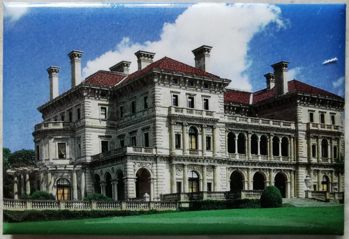 Iman Souvenir Viaje Newport Mansions Adorno Heladera