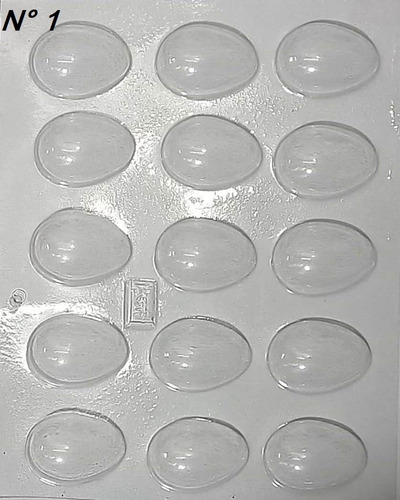 Moldes Plásticos Huevos De Pascua Lisos Chicos Plastichok