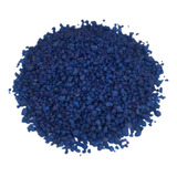 Cascalho De Areia Azul Escuro Grossa Aquário 10kg Substrato