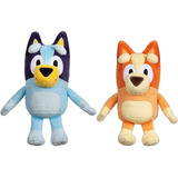 Pack De 2 Peluches Bluey & Bingo, 25 Cm