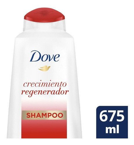 Shampoo Dove Crecimiento Regenerador Mujer 675 Ml