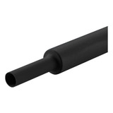 Tubo Termo Retrátil Espaguete 4,5mm Preto