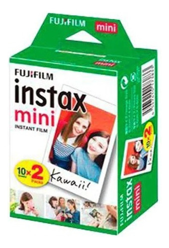 Filmes Fujifilm Instax Mini 2x Pack De 10 Unidades (20 Uni.)