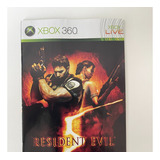 Manual Do Jogo Resident Evil 5 Xbox 360