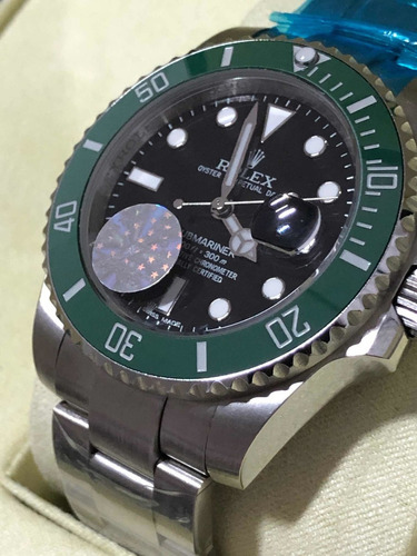 Relógio Rolex Submariner Kermit Com Caixa E Manual