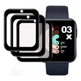 3 Películas Protetora Nano Gel 3d Para Xiaomi Mi Watch Lite