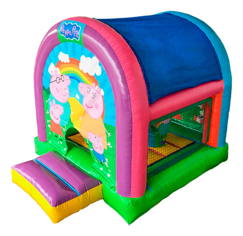 Juego Inflable Domo Digital Peppa Pig Garantizado Msi