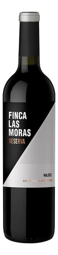 Vino Tinto Finca Las Moras Reserva Malbec 750 Ml