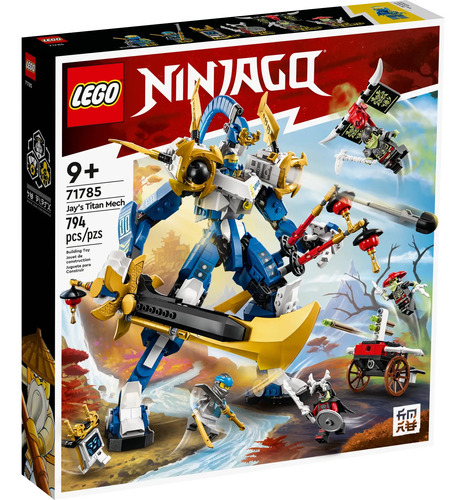 Lego Ninjago Meca Titán De Jay 71785 - 794 Pz