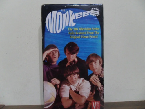 Fita Vhs Os Monkees Vol 2 Original Imp Raridade Edição Ltda