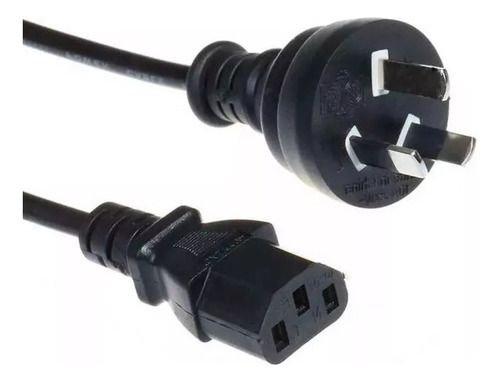 Cable Corriente Power Interlock Pc 3 Patas P/monitor