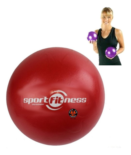 Balon Yoga 20 Cm Sportfitness Pilates Yoga Gymball Mini Gym