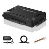 Adaptador Usb 3.0 Sata/ide Lectura De Disco Duro Extern...