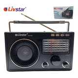 Rádio Retro Vintage Am Fm Bluetooth Usb Recarregavel Sd