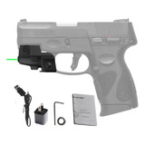 Mira Laser Speed Verde Glock 17 9mm Taurus Usb Recargable Xc
