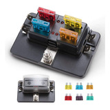 Bunker Indust 4-way Blade Fuse Box With Led Indicator For Bl