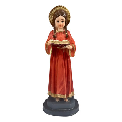 Virgen María Niña Divina Infantita Mini Resina Religiosa | MercadoLibre