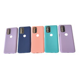 Lote Pack De 5 Fundas Para Motorola G51 Lisas Colores