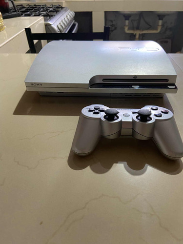 Ps3 Slim, Plateado, Silver, Satin Silver