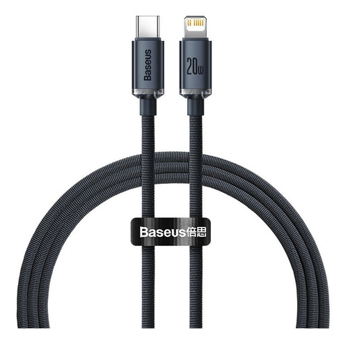 Cable Baseus Tipo C A Lightning De Carga Rapida 20w 1,2m Epa