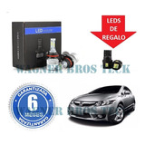 Kit Luces Led Cree 9006 Honda Civic 16.000 Lumenes No Xenon