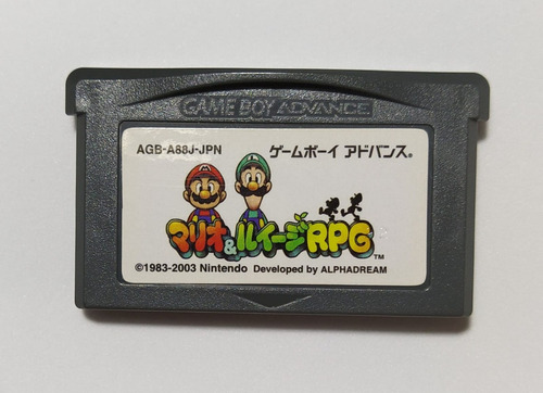 Juego Game Boy Advance Mario & Luigi Rpg  (japón)