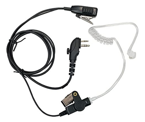 Audífonos Clear Coil Ptt Mic Hytera Hyt Radio