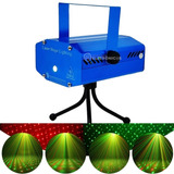 Canhão Laser Projetor Raios Holográfico Sensor Ritmo