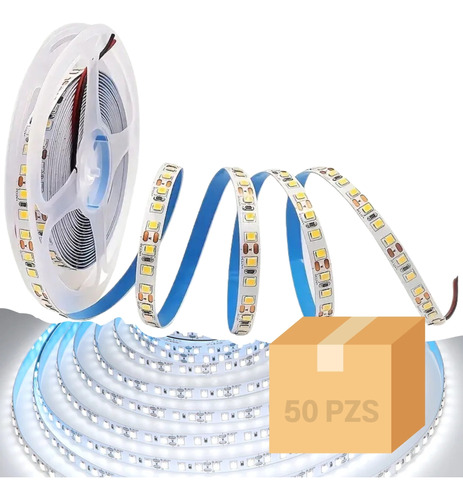 Rollo Led Unicolor 2835 5 Metros 120 Leds/metro 50 Piezas