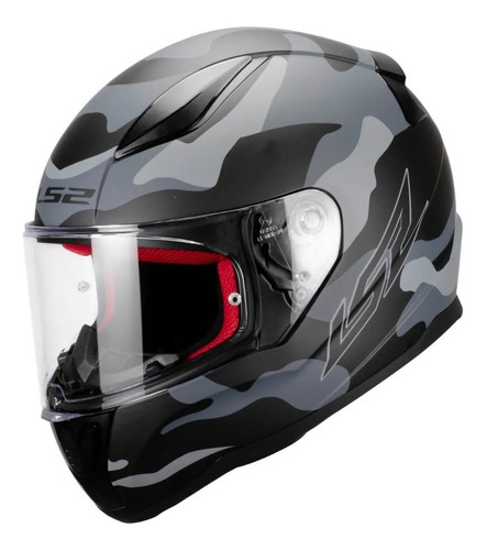 Casco Cerrado Ls2 Rapid Camouflage Ff353 Rider One