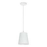 Lampara Colgante Cocina Living 1 Luz Apto Led E27 Interior Color Blanco