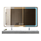 Espejo Con Luz Led Touch Para Baños Anti Niebla 70x50cm