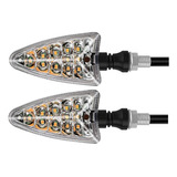 Par Faros Giro Guiño Led Moto Ambar 12v 5w Trasero Delantero