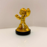 Amiibo Mega Man Megaman Gold Original Usado