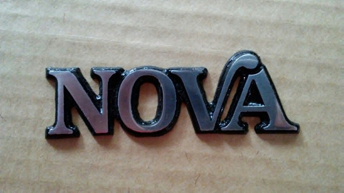 Emblema Chevy Nova Metalico Sin Adhesivo Chevrolet Foto 2