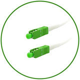 Fibershack - Cable De Internet De Fibra Óptica Sc/apc Blanco