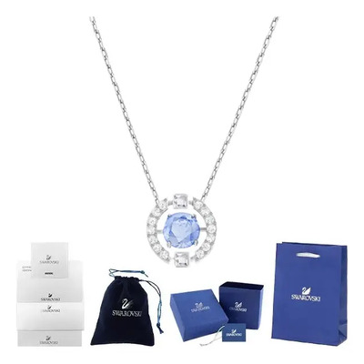 Swarovski Collar Swarovski Joyería Mujer Palpitating Heart Swarovski Crystals Silver Rodio Swarovski Crystals 45 Cm Unit 1 | Envío gratis