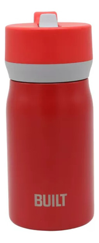 Botella Termica Cascade Straw Lid 350 Ml Deportiva Infantil Color Red