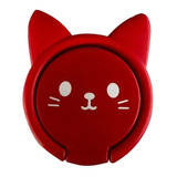 Anillo Sujetador Para Celular En Forma De Gato