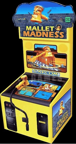 Mallet Madness Namco Maquinitas Arcade Videojuego