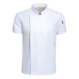 Chaqueta De Chef Top De Manga Corta Camisa De Catering