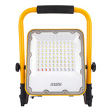 Reflector Led Recargable 50w Barovo Carga Usb Flash Color