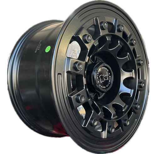 Llanta Deportiva Rhino Black R17x9 (6x139) Ranger S10 Hilux