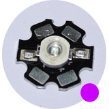 1 Led Ultravioleta 3w 