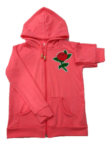 Campera Modal Y Algodon Nena Colores Surtidos Talles 4 Al 14