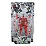 Muñecos Articulados Carnage Anti Venom X1 Con Luz Accesorios