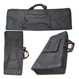 Capa Bag Para Teclado Roland Gw8 Master Luxo Nylon (preto)
