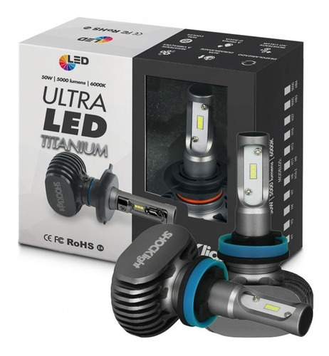 Kit Ultra Led Titanium Shocklight 10000lumens 12/24v