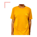 Camiseta Básica Lisa Hugo Boss Amarela