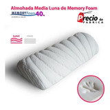 Almohada Cojín Lumbar Memory Foam - Media Luna Lux